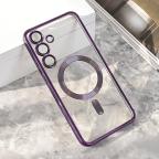Maska Torbica Magsafe Lux za Samsung S936B Galaxy S25 Plus ljubicasta cena 2500 din slika