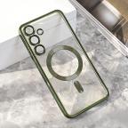 Maska Torbica Magsafe Lux za Samsung S936B Galaxy S25 Plus zelena cena 2500 din slika