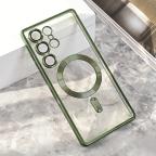 Maska Torbica Magsafe Lux za Samsung S938B Galaxy S25 Ultra zelena cena 2500 din slika