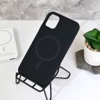 Maska Torbica Magsafe Matte Color iPhone 11 6.1 crna slika 8