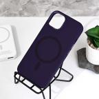 Maska Torbica Magsafe Matte Color iPhone 13 6.1 ljubicasta slika 8