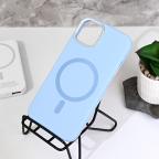 Maska Torbica Magsafe Matte Color iPhone 14 6.1 plava slika 8