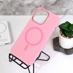 Maska Torbica Magsafe Matte Color iPhone 14 Pro Max 6.7 roze slika 8