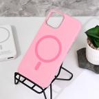 Maska Torbica Magsafe Matte Color iPhone 15 6.1 roze slika 8