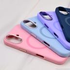 Maska Torbica Magsafe Matte Color iPhone 15 Pro Max 6.7 crna slika 5