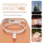 Maska Torbica Magsafe Matte Line za iPhone 16 Pro Max 6.9 siva slika 4