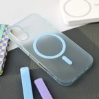 Maska Torbica Magsafe Matte PC za iPhone 16 6.1 plava slika 6
