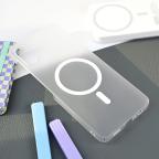 Maska Torbica Magsafe Matte PC za Samsung A065F Galaxy A06 bela slika 6