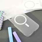 Maska Torbica Magsafe Matte PC za Samsung A156B Galaxy A15 bela slika 6