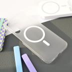 Maska Torbica Magsafe Matte PC za Samsung A165F Galaxy A16 5G bela slika 6