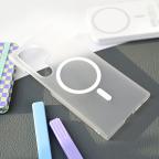 Maska Torbica Magsafe Matte PC za Samsung S928B Galaxy S24 Ultra bela slika 6