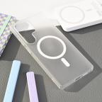 Maska Torbica Magsafe Matte PC za Samsung S938B Galaxy S25 Ultra bela cena 2500 din slika