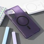 Maska Torbica Magsafe Matte PC za Samsung S938B Galaxy S25 Ultra ljubicasta cena 2500 din slika