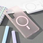 Maska Torbica Magsafe Matte PC za Samsung S938B Galaxy S25 Ultra roze cena 2500 din slika