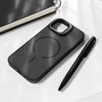 Maska Torbica Magsafe Matte Shield za iPhone 15 6.1 crna slika 7
