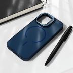 Maska Torbica Magsafe Matte Shield za iPhone 16 6.1 plava slika 7