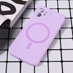 Maska Torbica Magsafe Pure color za iPhone 12 6.1 lila cena 2500 din slika