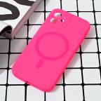 Maska Torbica Magsafe Pure color za iPhone 12 6.1 pink cena 2500 din slika