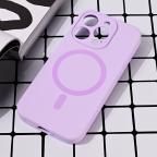 Maska Torbica Magsafe Pure color za iPhone 14 Pro 6.1 lila slika 5