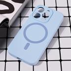Maska Torbica Magsafe Pure color za iPhone 14 Pro 6.1 svetlo plava slika 5