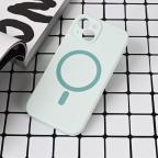 Maska Torbica Magsafe Pure color za iPhone 15 6.1 mint cena 2500 din slika