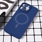 Maska Torbica Magsafe Pure color za iPhone 15 Pro Max 6.7 plava cena 2500 din slika