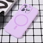 Maska Torbica Magsafe Pure color za iPhone 16 Pro 6.3 lila cena 2500 din slika