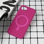 Maska Torbica Magsafe Pure color za iPhone 16e tamno pink cena 2500 din slika