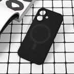Maska Torbica Magsafe Pure color za iPhone 17 6.3 crna cena 2500 din slika