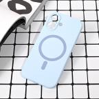 Maska Torbica Magsafe Pure color za iPhone 17 6.3 svetlo plava cena 2500 din slika