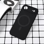 Maska Torbica Magsafe Pure color za iPhone 17 Air 6.6 crna cena 2500 din slika