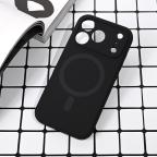 Maska Torbica Magsafe Pure color za iPhone 17 Pro 6.3 crna cena 2500 din slika