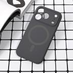 Maska Torbica Magsafe Pure color za iPhone 17 Pro 6.3 siva cena 2500 din slika