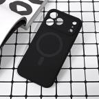 Maska Torbica Magsafe Pure color za iPhone 17 Pro Max 6.9 crna cena 2500 din slika