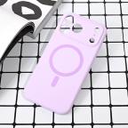 Maska Torbica Magsafe Pure color za iPhone 17 Pro Max 6.9 lila cena 2500 din slika