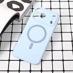 Maska Torbica Magsafe Pure color za iPhone 17 Pro Max 6.9 svetlo plava cena 2500 din slika