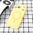 Maska Torbica Magsafe Pure color za iPhone 17 Pro Max 6.9 zuta cena 2500 din slika