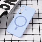 Maska Torbica Magsafe Pure color za Samsung S921B Galaxy S24 svetlo plava cena 2500 din slika