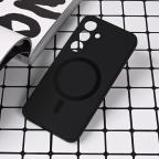 Maska Torbica Magsafe Pure color za Samsung S931B Galaxy S25 crna cena 2500 din slika