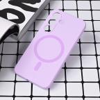 Maska Torbica Magsafe Pure color za Samsung S931B Galaxy S25 lila cena 2500 din slika