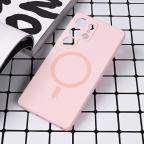 Maska Torbica Magsafe Pure color za Samsung S938B Galaxy S25 Ultra roze cena 2500 din slika