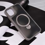 Maska Torbica Magsafe Ring Stand za iPhone 14 6.1 siva slika 6