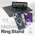 Maska Torbica Magsafe Ring Stand za iPhone 15 Pro Max 6.7 siva cena 2500 din slika