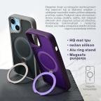 Maska Torbica Magsafe Ring Stand za iPhone 15 Pro Max 6.7 siva slika 3