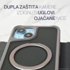 Maska Torbica Magsafe Ring Stand za iPhone 15 Pro Max 6.7 siva slika 4