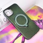 Maska Torbica Magsafe Ring za iPhone 15 Plus 6.7 zelena slika 6