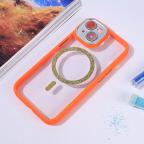Maska Torbica Magsafe shining za iPhone 13 6.1 narandzasta slika 7