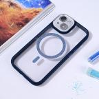 Maska Torbica Magsafe shining za iPhone 15 6.1 tamno plava slika 7