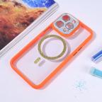 Maska Torbica Magsafe shining za iPhone 15 Pro Max 6.7 narandzasta slika 7