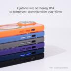 Maska Torbica Magsafe shining za iPhone 15 Pro Max 6.7 narandzasta slika 4